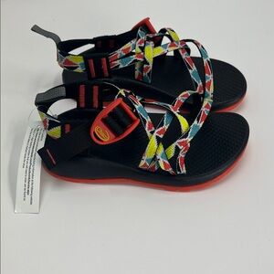 Chaco ZX/1 EcoTread Sandals Kids Unisex 12 Multicolor Outdoors Hiking New NWT